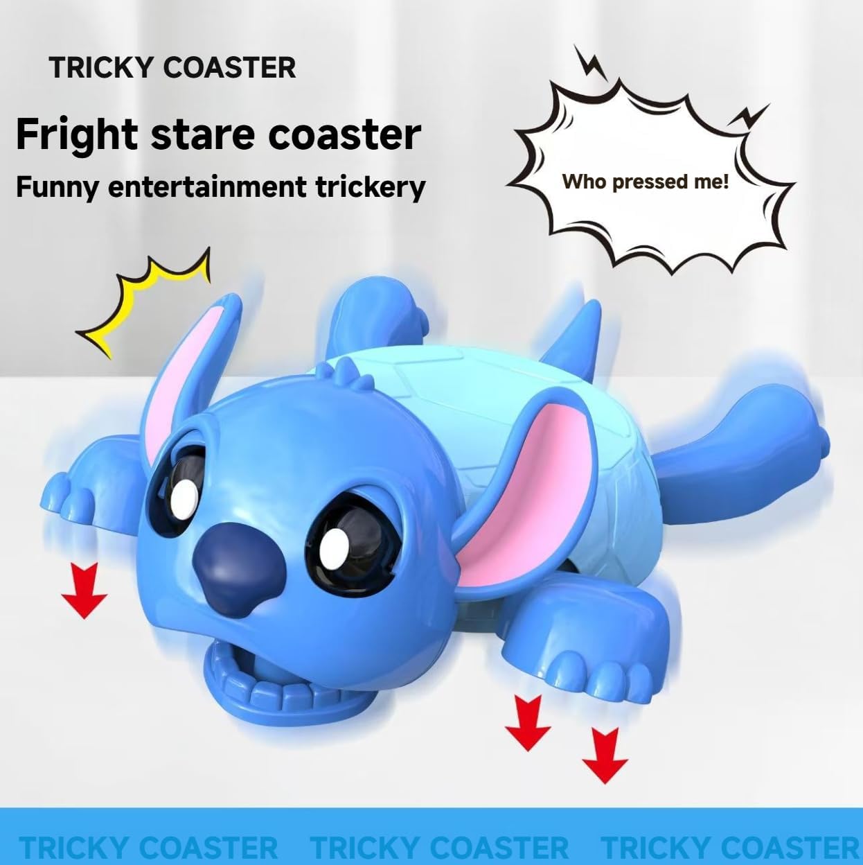 Interactive Stitch Coaster with Sound & Expression Change