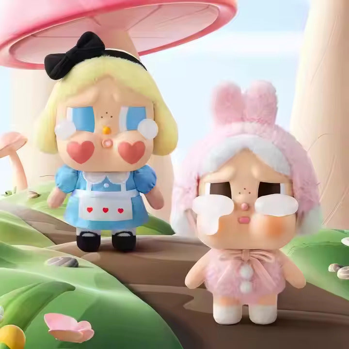 Popmart's Trending Cute CRYBABY Crying Again Series Blind Box Labubu Doll Keychain