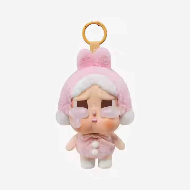 Popmart's Trending Cute CRYBABY Crying Again Series Blind Box Labubu Doll Keychain
