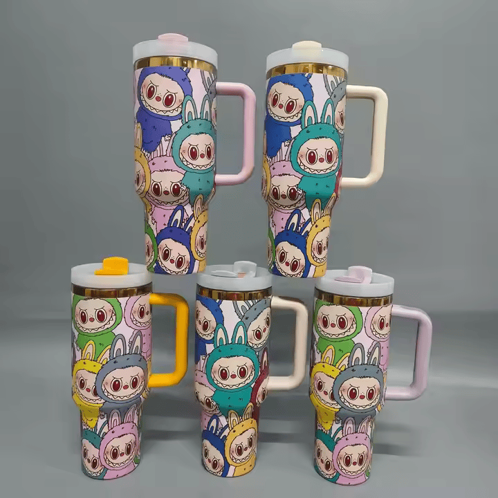Popmart's Trending Labubu Stanley Cups - Stainless Steel Tumbler