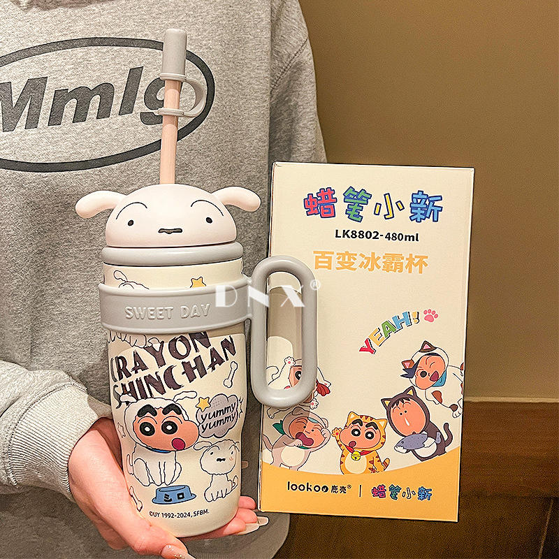 Shinchan Crayon Thermos – 800ML Kids Insulated Cup
