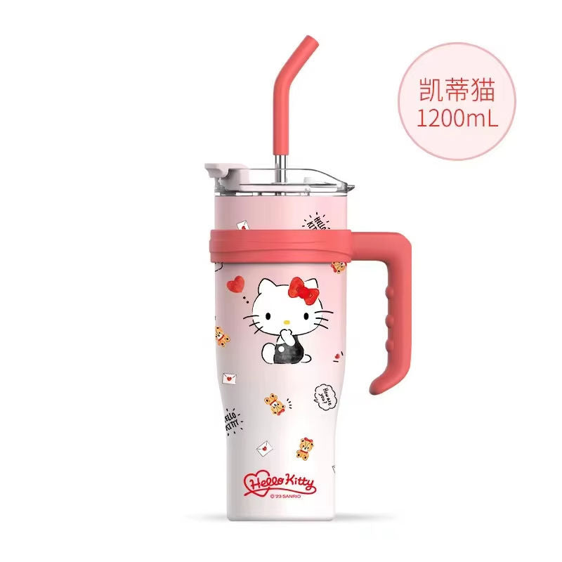 Kuromi 40oz Cartoon Tumbler – Stainless Steel Thermos Cup