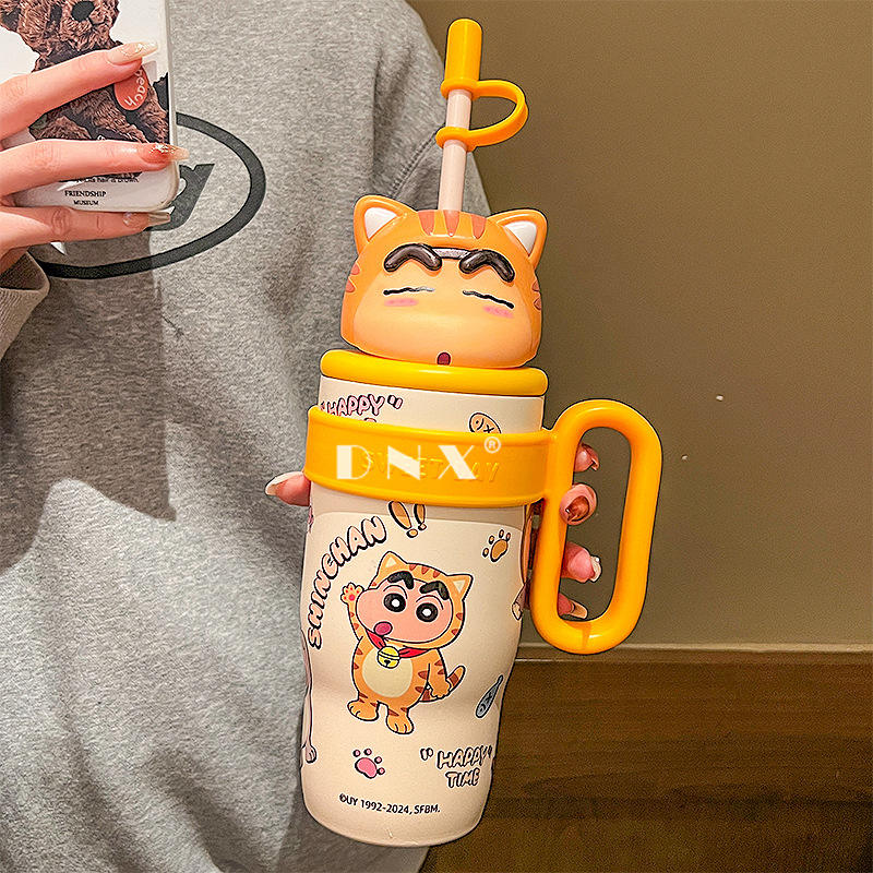 Shinchan Crayon Thermos – 800ML Kids Insulated Cup
