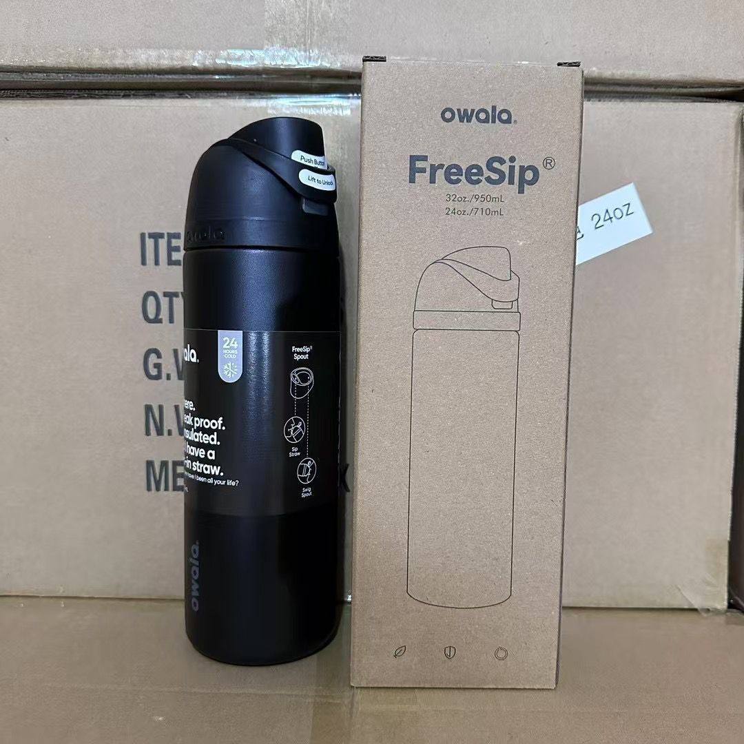 Owala 24oz Stainless Steel Sports Bottle – Vacuum Insulated