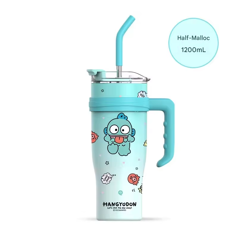 Kuromi 40oz Cartoon Tumbler – Stainless Steel Thermos Cup