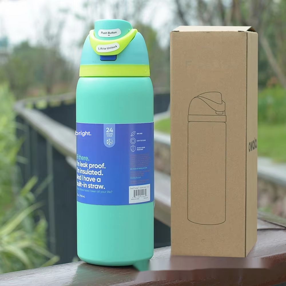 Owala 24oz Stainless Steel Sports Bottle – Vacuum Insulated