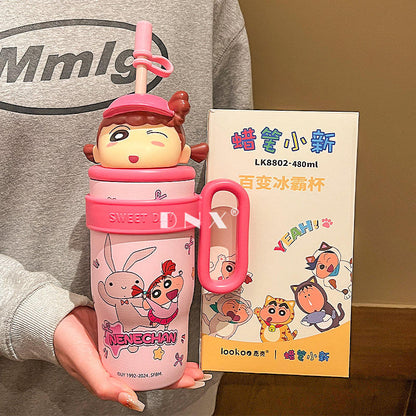 Shinchan Crayon Thermos – 800ML Kids Insulated Cup