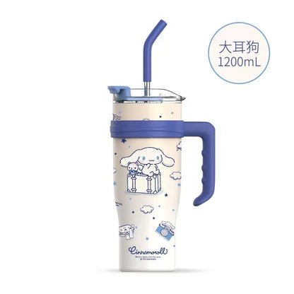 Kuromi 40oz Cartoon Tumbler – Stainless Steel Thermos Cup