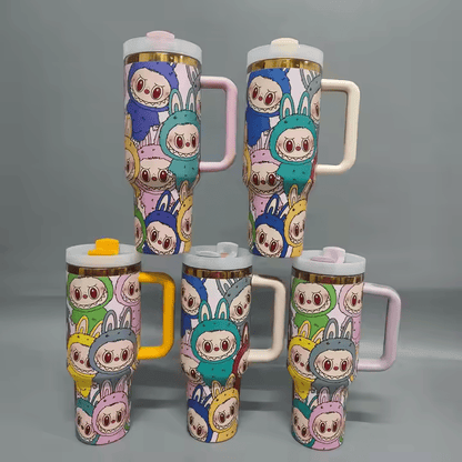 Popmart's Trending Labubu Stanley Cups - Stainless Steel Tumbler