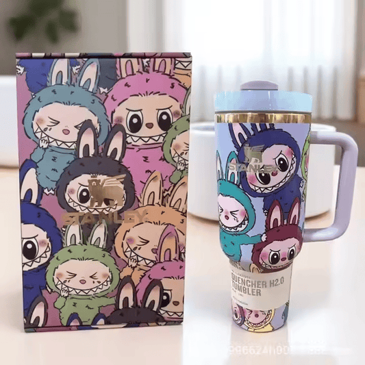 Popmart's Trending Labubu Stanley Cups - Stainless Steel Tumbler