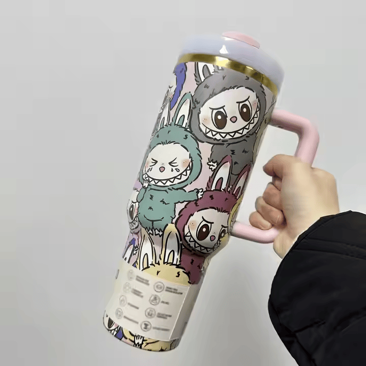 Popmart's Trending Labubu Stanley Cups - Stainless Steel Tumbler