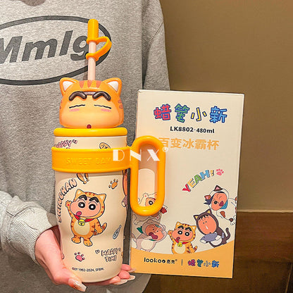 Shinchan Crayon Thermos – 800ML Kids Insulated Cup