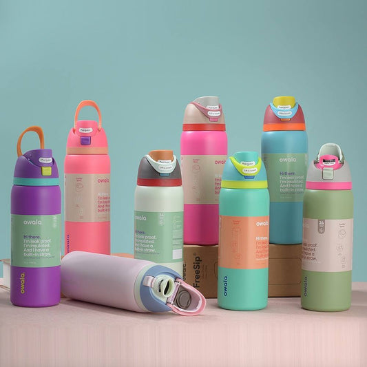 Owala 24oz Stainless Steel Sports Bottle – Vacuum Insulated