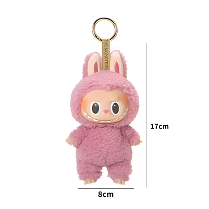 Popmart's Trending Cute Macaron Blind Box Labubu Doll Keychain